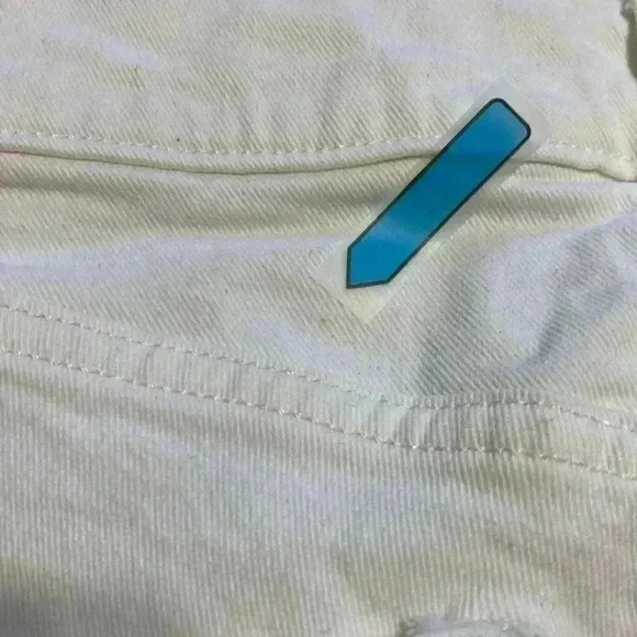 Lucky Brand White Ava Mid Rise Skinny Woman’s Distressed Ankle Jeans Size 10/30. - Picture 15 of 15